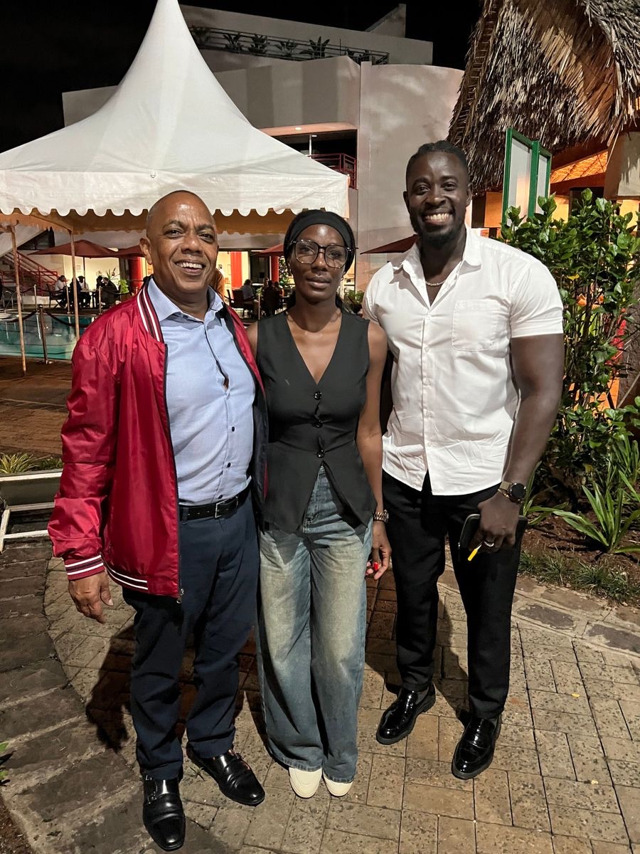 Foundation members with partners at an evening event
